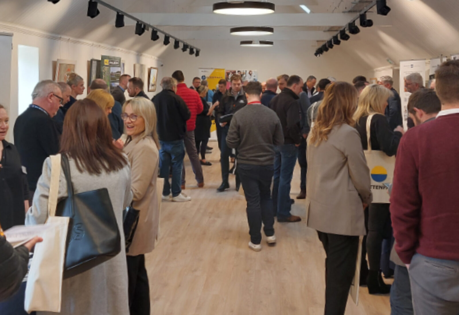 Community gathering in Huntly